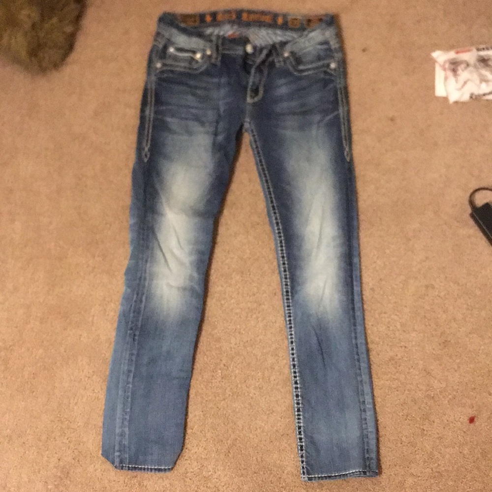 Rock revival skinny jeans